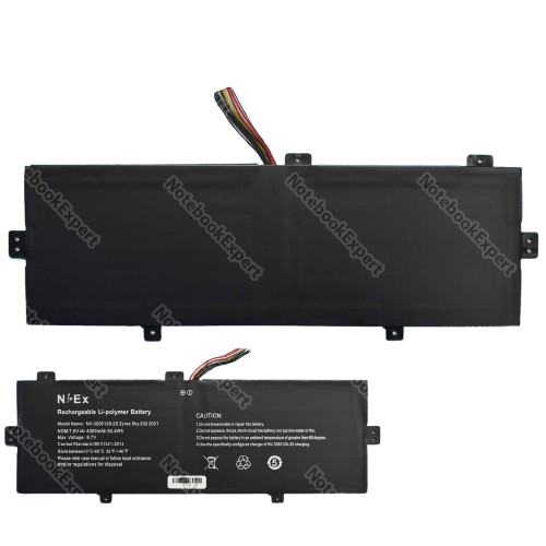 BATTERY ZYREX SKY 232 / Baterai Zyrex Sky 232 2021 14 Inch 9 kabel