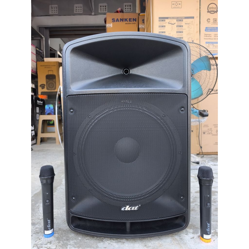 speaker dat profesional MS 15  800 watt/ speaker bluetooth dat 15 inc profesional