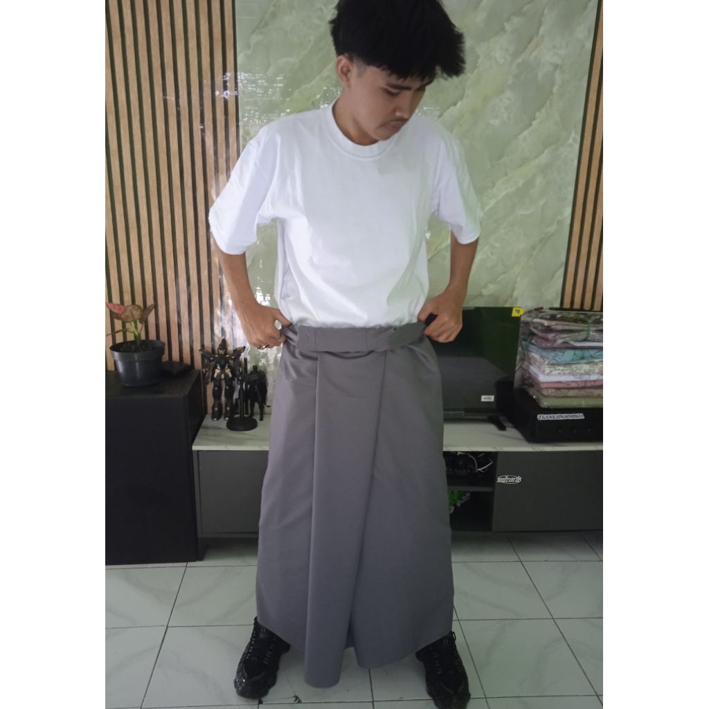 sarung pria sarung katun polos