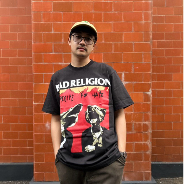 Bad Religion - Recipe For Hate Europe Tour Tshirt Black - Kaos Band