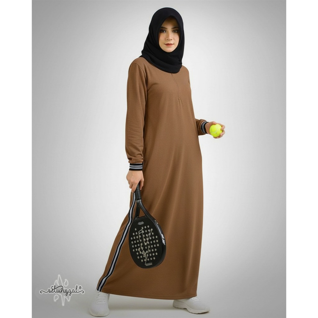 Setunggal - Bhinka Gamis Olahraga Wanita Muslim