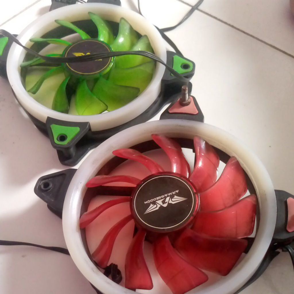 KIPAS FAN CPU GAMING ARMAGGEDDON BEKAS NORMAL