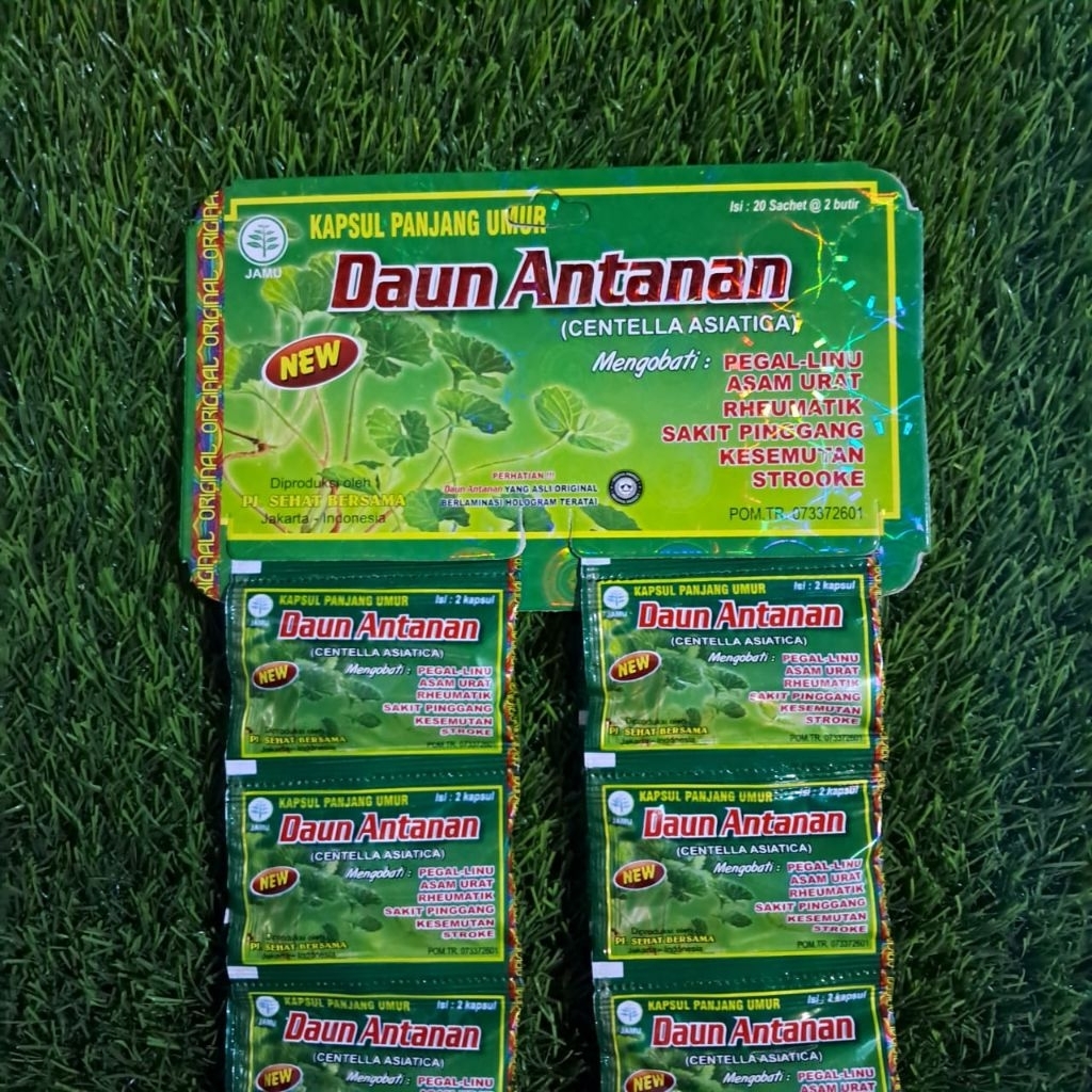 KAPSUL DAUN ANTANAN ORIGINAL HERBAL BERKHASIAT