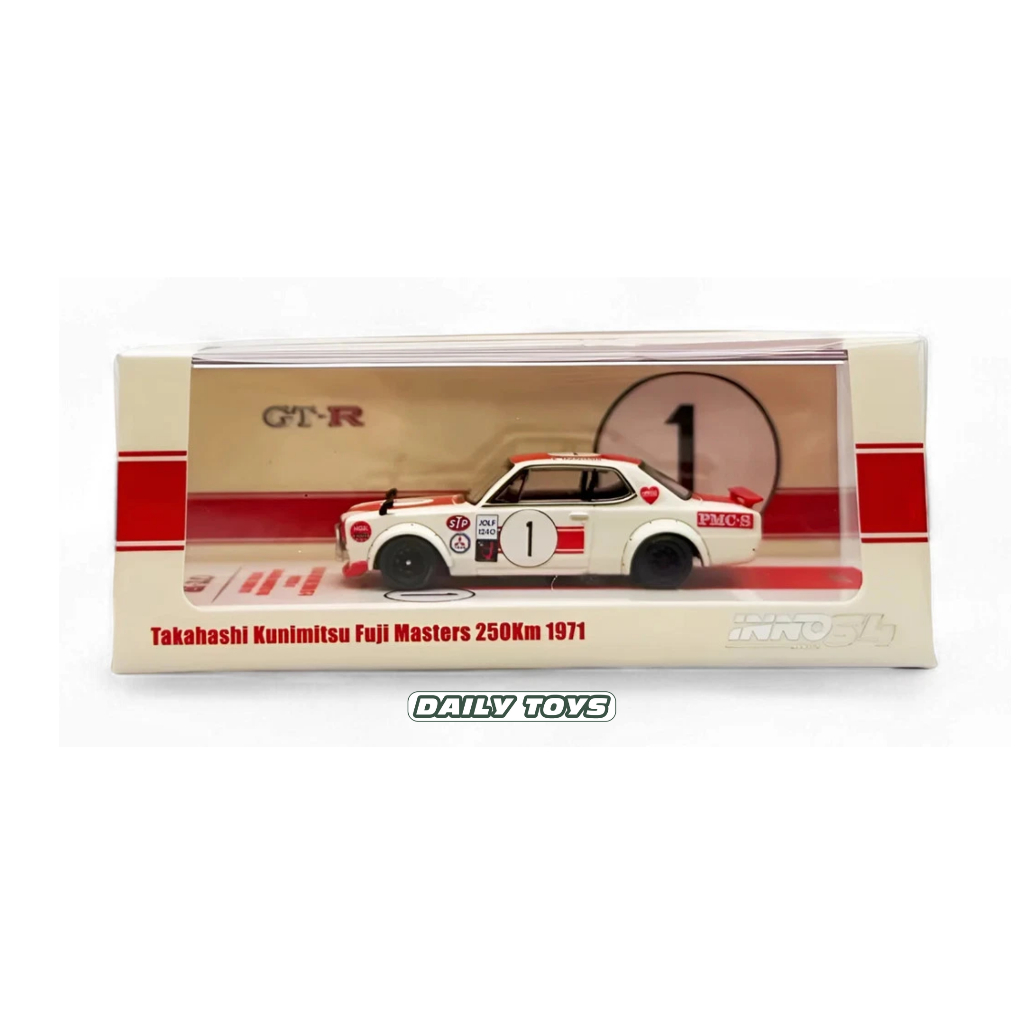 Inno64 Nissan Skyline 2000GT-R Takahashi Kunimitsu Diecast