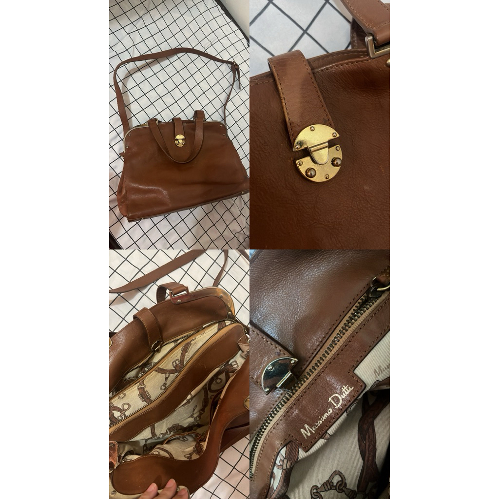 Leather Satchel Bag I Massimo Dutti