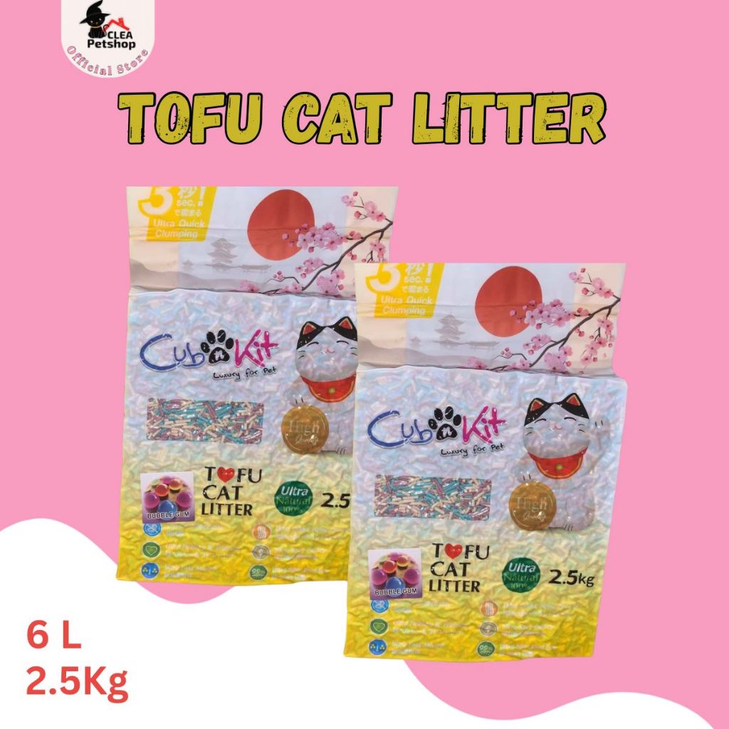 PASIR TOFU CUB N KIT | TOFU GUMPAL WANGI | PASIR KUCING
