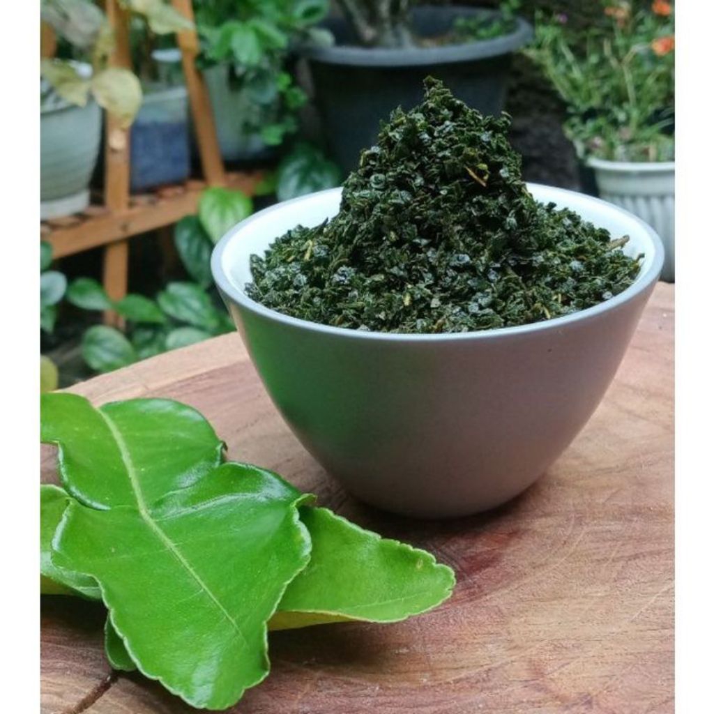 Daun Jeruk Purut Bubuk 25gr Bumbu Basreng Seblak Kering Bumbu Seblak