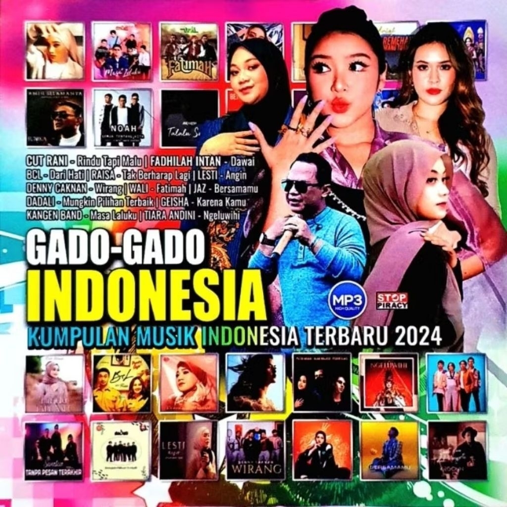 Kaset Mp3 Audio Musik Bisa Di Mobil 121 Lagu Top Hits Indonesia  2022-Kaset Mp3 Lagu Campuran Pop Ba
