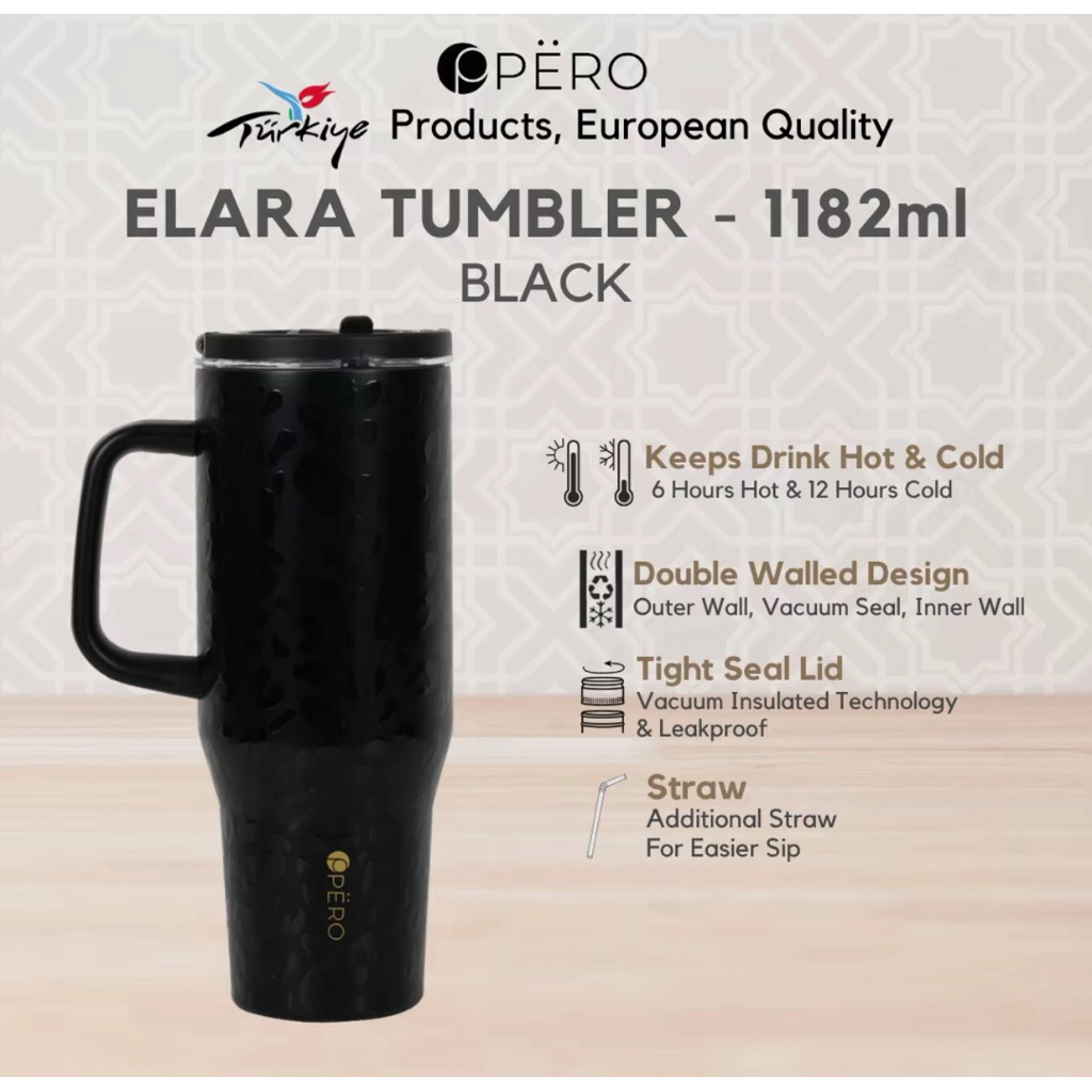 READY STOCK‼️ ELARA FANCY TUMBLER PERO SALE