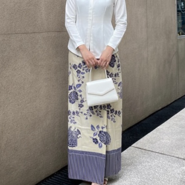 Rok span dan slendang jarik wanita/bawahan rok wanita