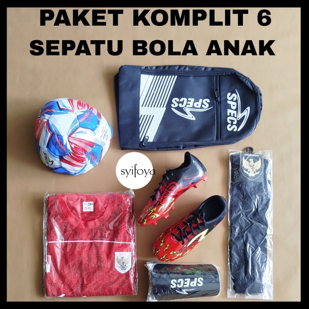 PAKET KOMPLIT SEPATU BOLA ANAK // Sepatu Bola Anak//Sepatu Bola Terlaris//Sepatu Bola Terbaru//Sepat