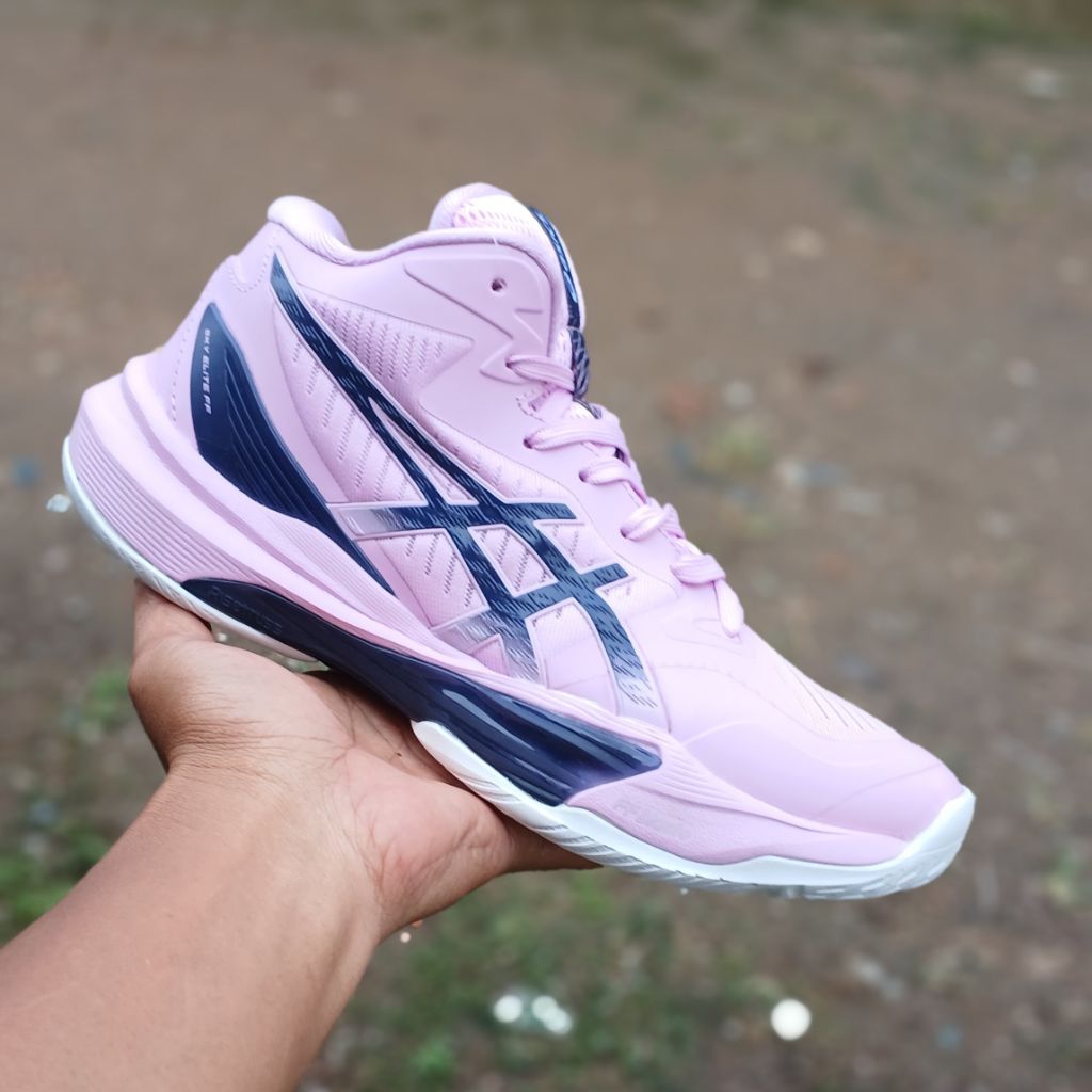 COD Sepatu Voli Wanita / Sepatu Olahraga Voli / Asics Sky Elite Mt3 mid / Sepatu Viral / Sepatu Voli
