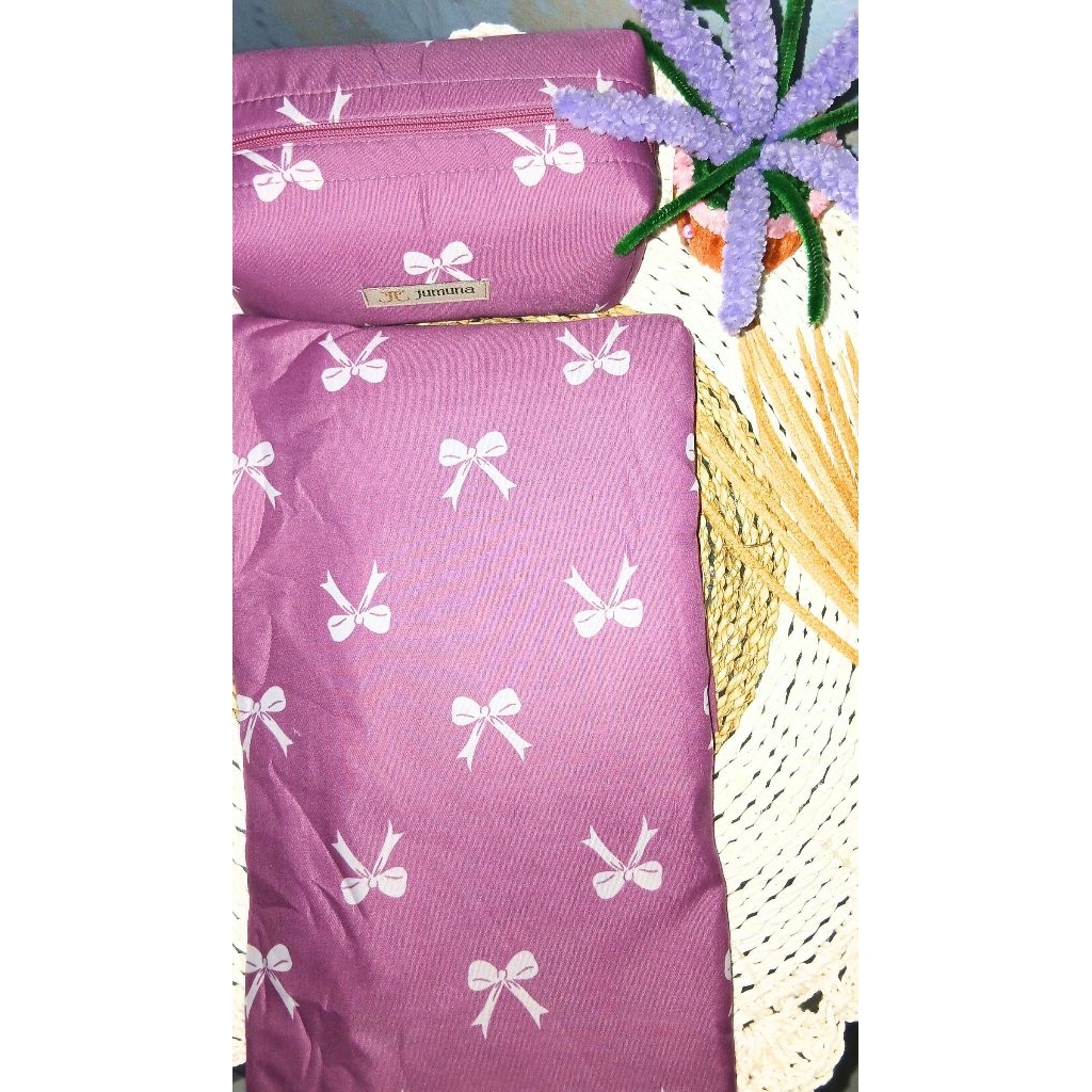 Jumuna - Mukena Travelling Dewasa Katun Motif Elegan