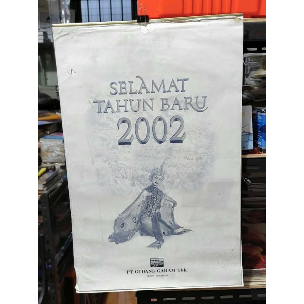 KOLEKSI LANGKA KALENDER JADUL KALENDER TAHUN 2002 TARIAN NUSANTARA KEDIRI