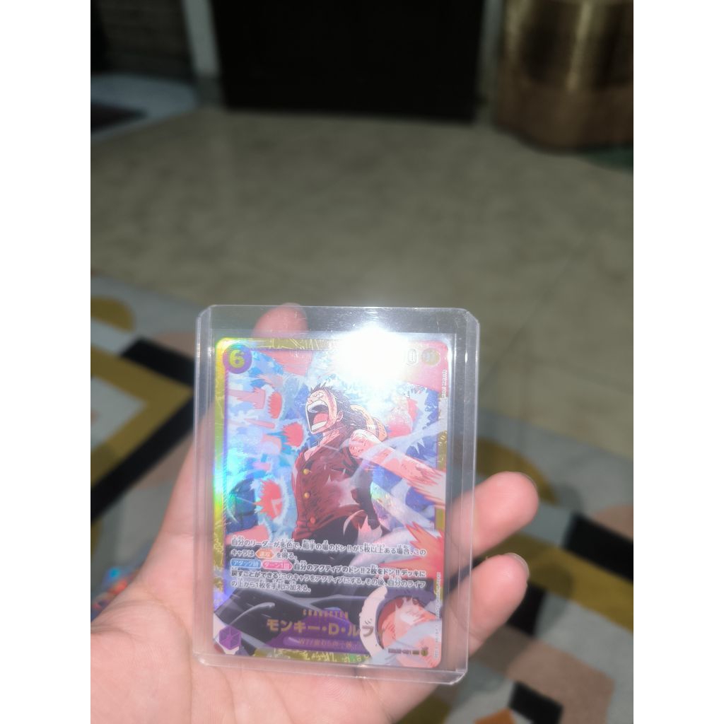 TCG Onepiece SEC Luffy EB02-061