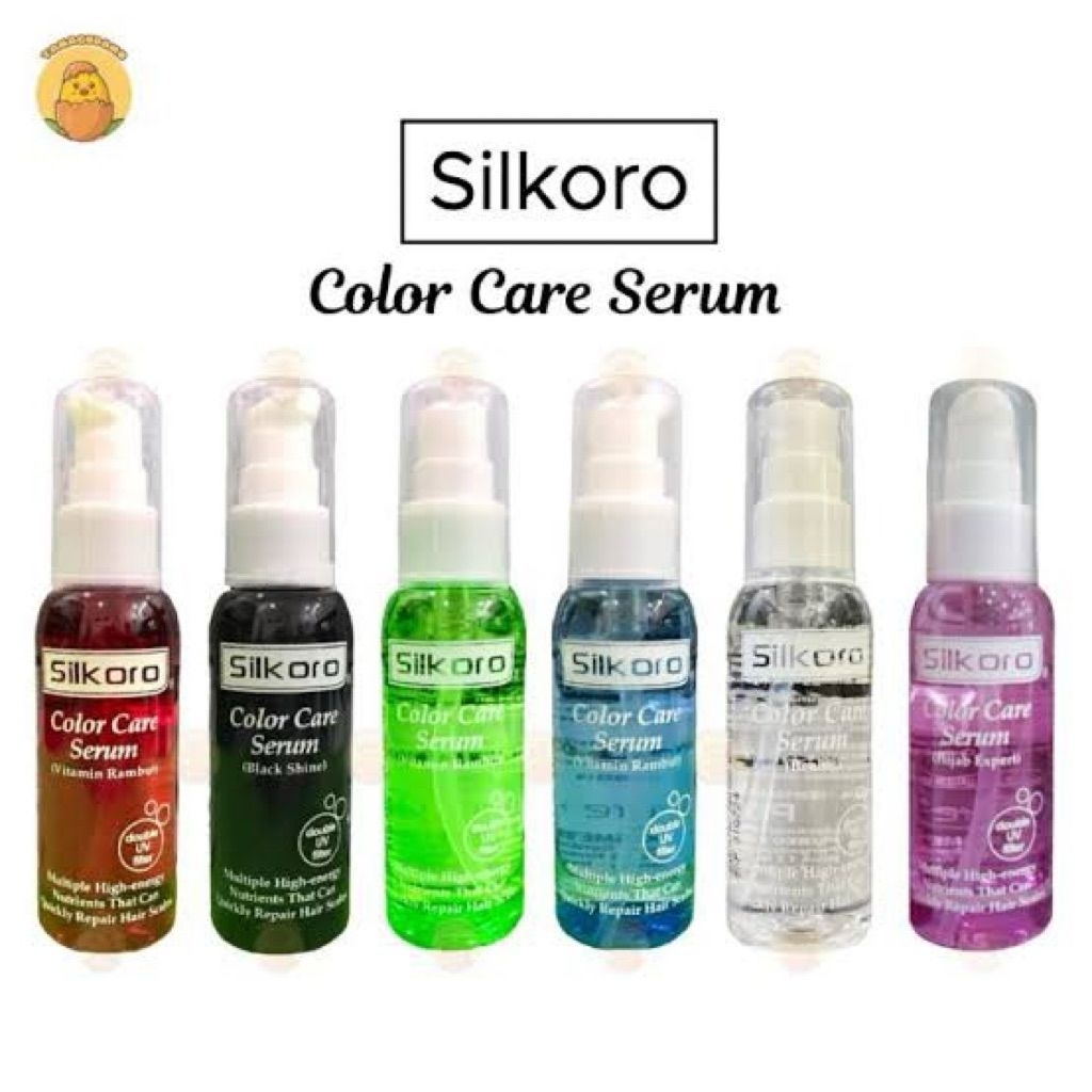 SILKORO VITAMIN RAMBUT COLOR CARE SERUM - SILKORO 60ML BPOM - SILKORO VITAMIN RAMBUT