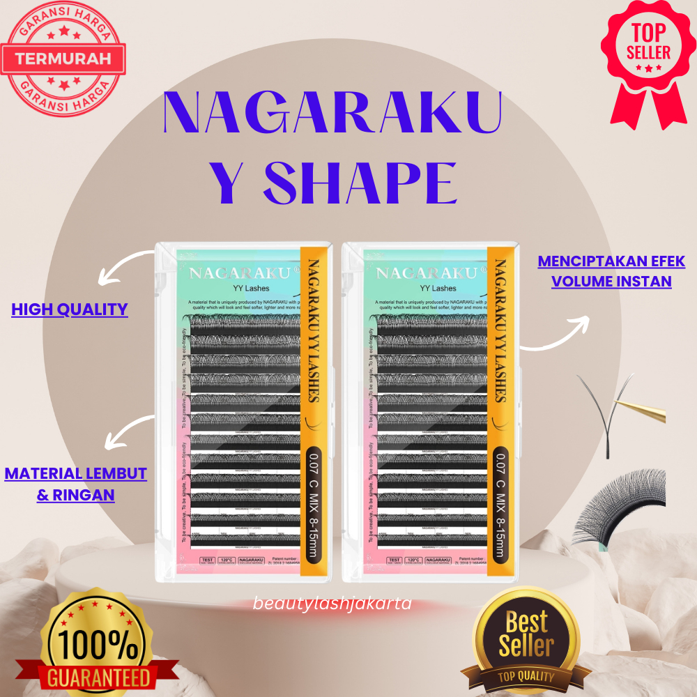 Nagaraku Y shape/Nagaraku yshape/nagaraku Y lash
