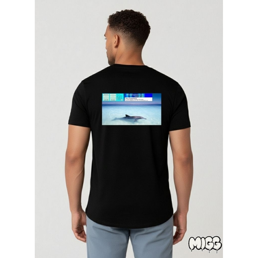 Kaos hitam Billing Warnet Legend