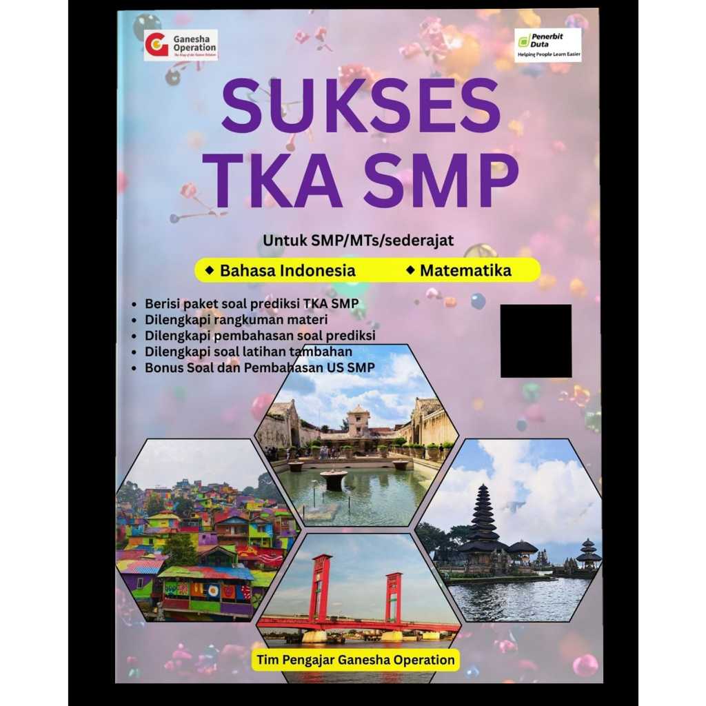 Buku TKA SMP 2026 Penerbit Duta Ganesha Operation rediksi Soal Lengkap dengan Pembahasan