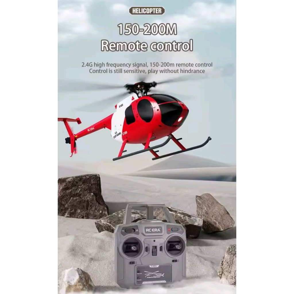 Rc helicopter ERA Aircraf MD500 C189 4chn