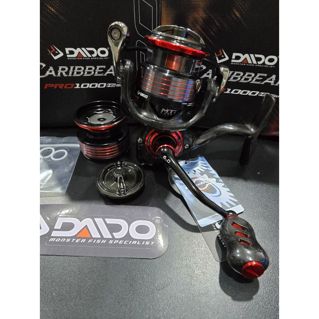 Reel Ultralight DAIDO CARIBBEAN PRO SERIES (Double Spool)