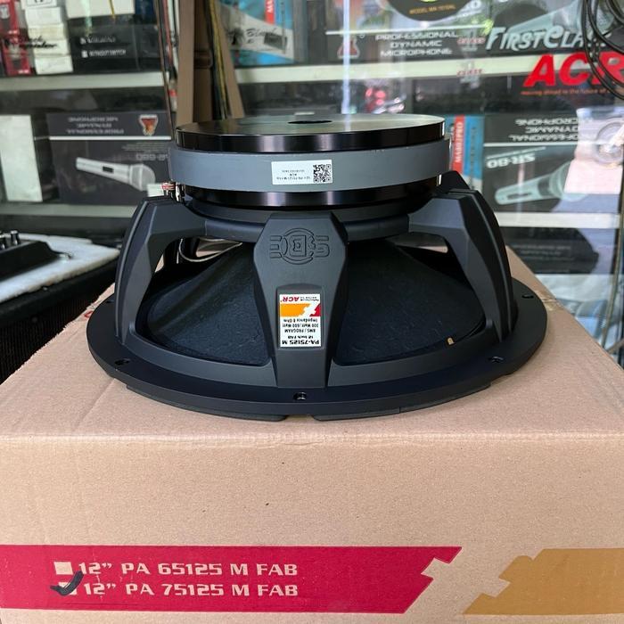 Speaker ACR Fabulous 75125M Woofer 12 Inch Voice Coil 3 Inch 600 Watt Max Original | ACR Fabulous 75