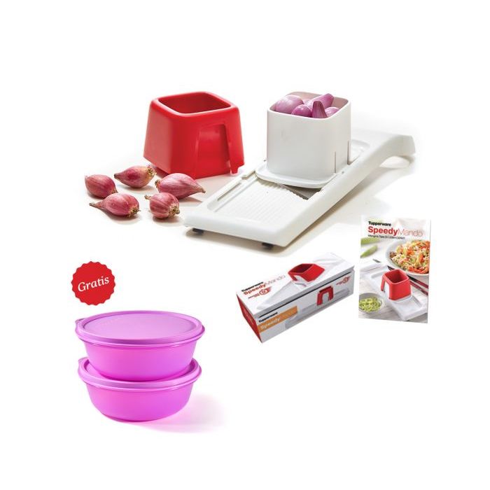 Speedy Mando Tupperware Pengiris Bawang Merah