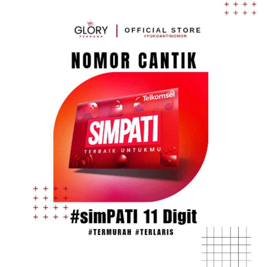 Nomor Cantik Simpati 11 Digit | Glory Perdana