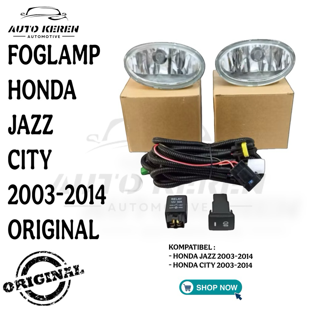 FOGLAMP HONDA JAZZ CITY 2003-2014 ORIGINAL