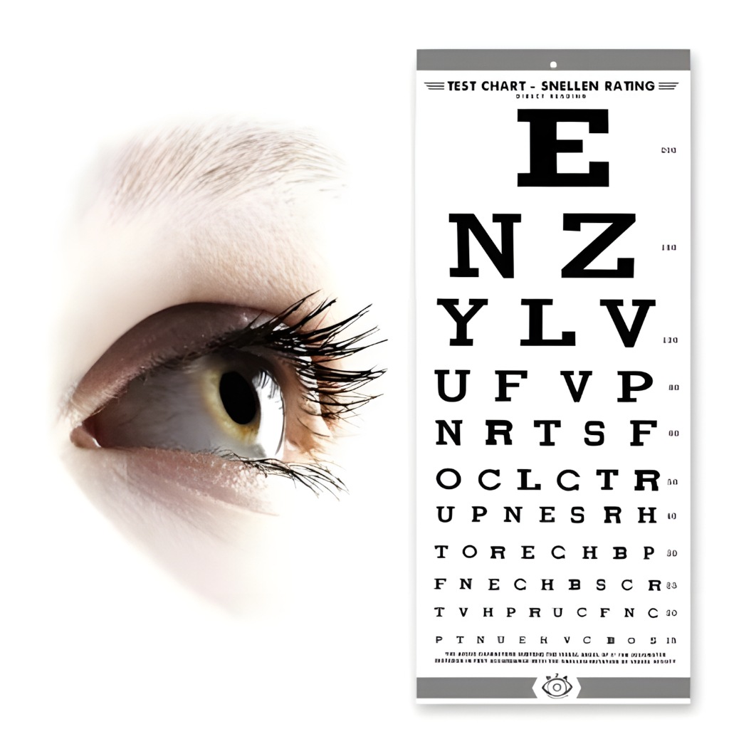 Snellen Chart Alphabet – Alat Tes Mata Rabun Jauh
