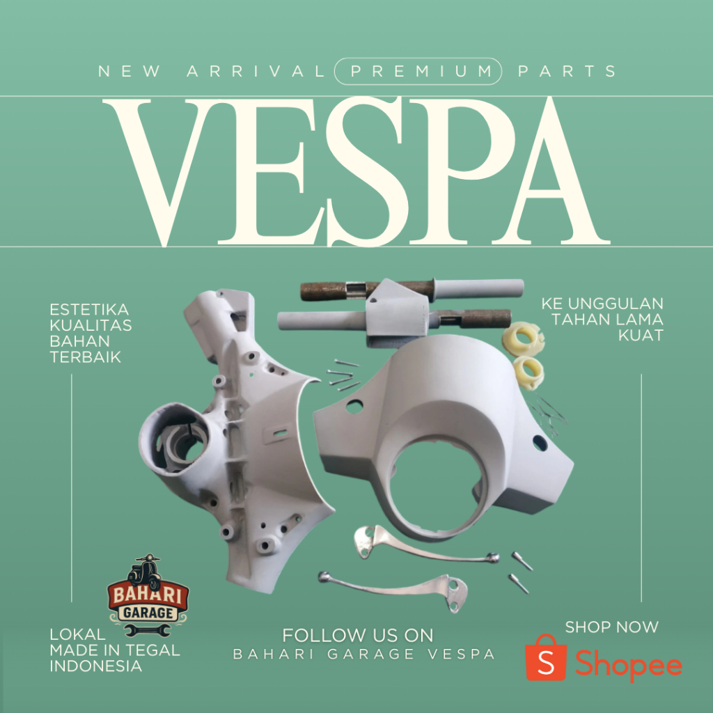 Batok Stang Vespa New PX Arcobaleno