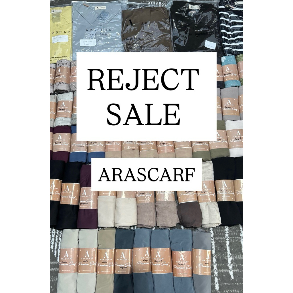 REJECT SALE HIJAB ARASCARF