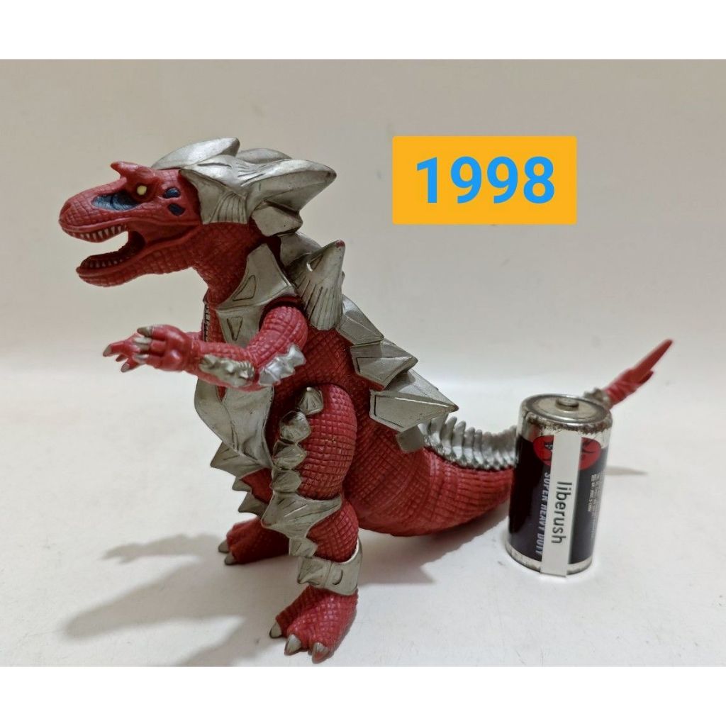 vintage 1st 1998 bandai ultra monster demagogue demagorg ultraman dyna dx sofubi soft vinyl figure a