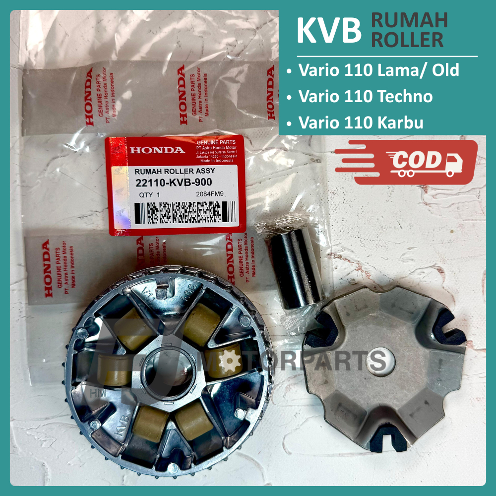 Rumah Roller Assy Honda KVB Vario 110 Karbu/ Vario 110 Lama/ Vario 110 Techno Motor Motorcycle