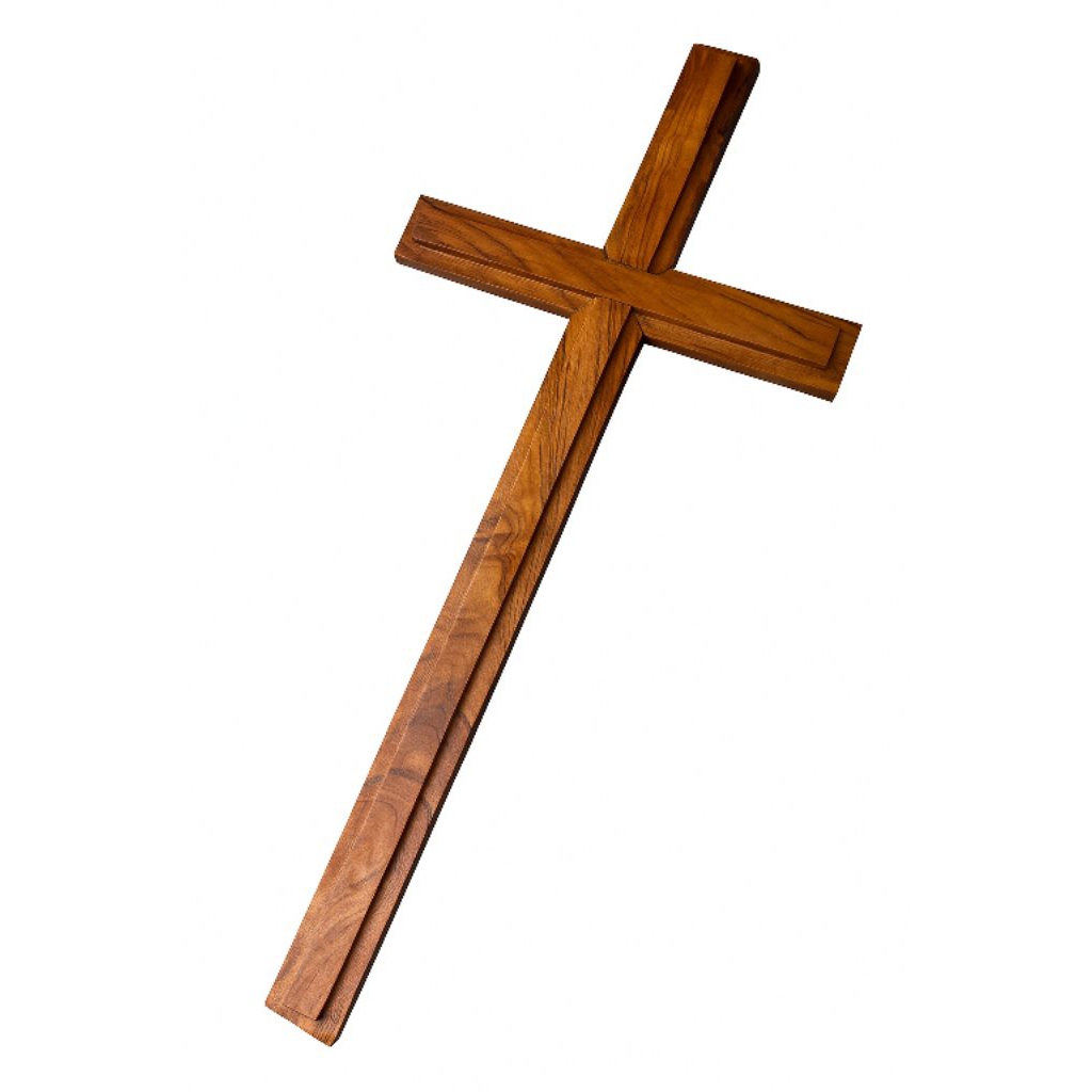 Terbaik Salib kayu jati, Salib dinding, Salib dinding Kristen, besar murah