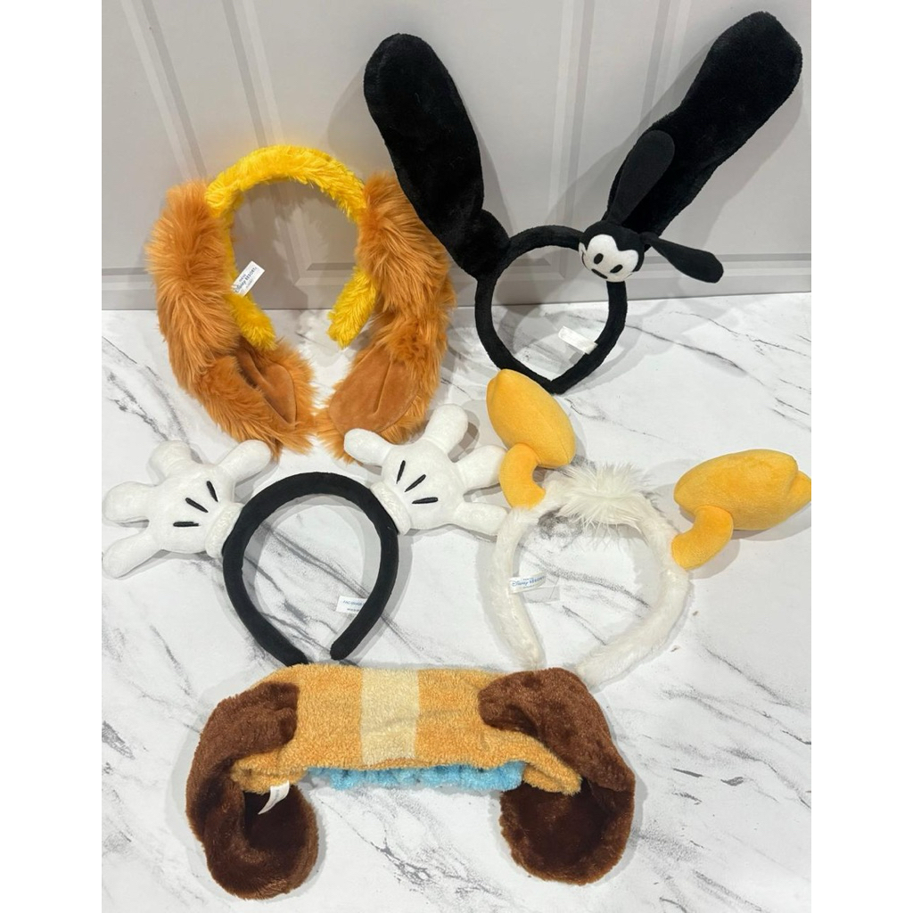 Bando Guguk Lady, Oswald, Donald Duck, Tangan Mickey & Bandana Guguk Lady Tokyo Disney Resort (TDR)