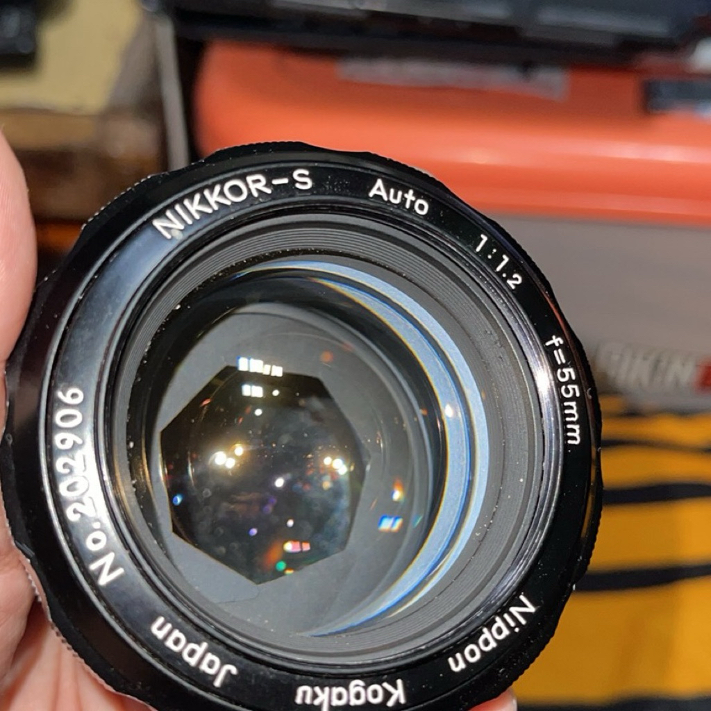 LENSA NIKKOR S KOGAKU 55mm f1.2