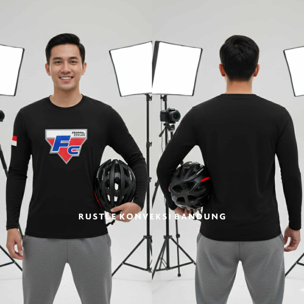 Kaos Dewasa Federal Cycles / Kaos MTB Federal / Kaos Federalist / Kaos Sepeda Federal / Kaos Federal