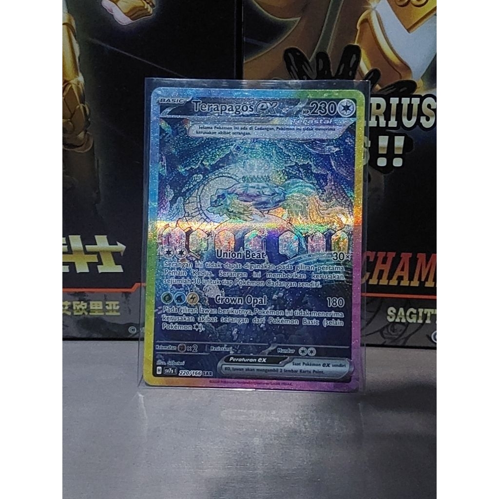 Terapagos SAR indonesia pokemon TCG