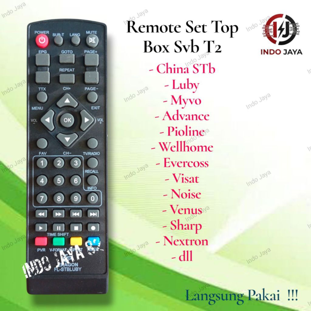 Remote STB China Multi Luby Evercoss Wellhome Noise  Super HD dll