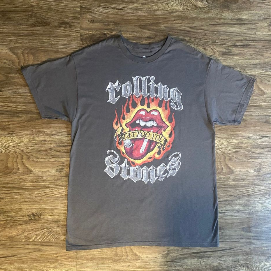 THE ROLLING STONES Kaos Band Official - TATTOO YOU - Theartasaurus