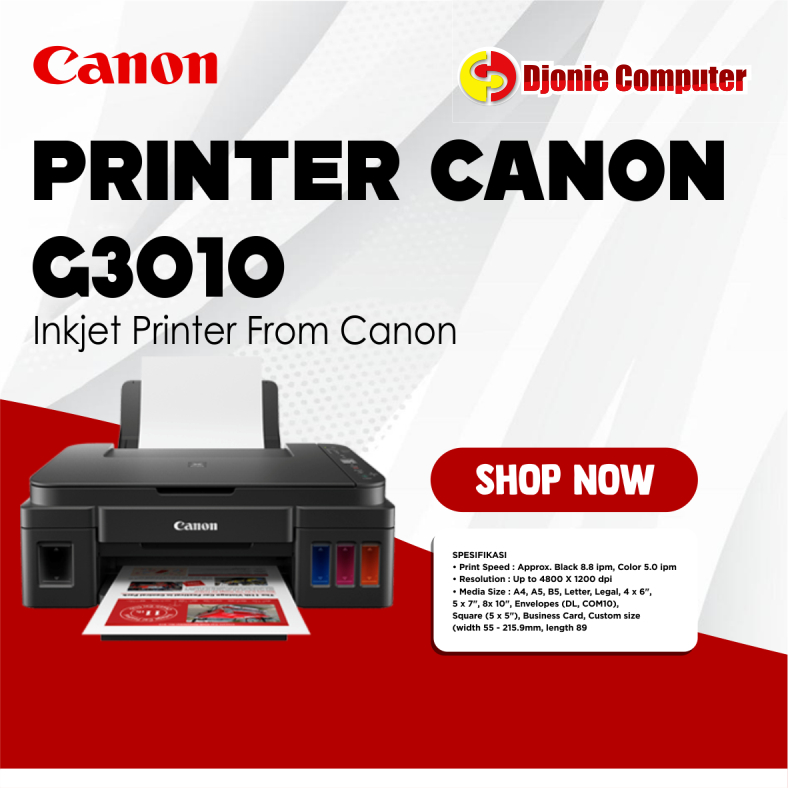 canon printer G3010