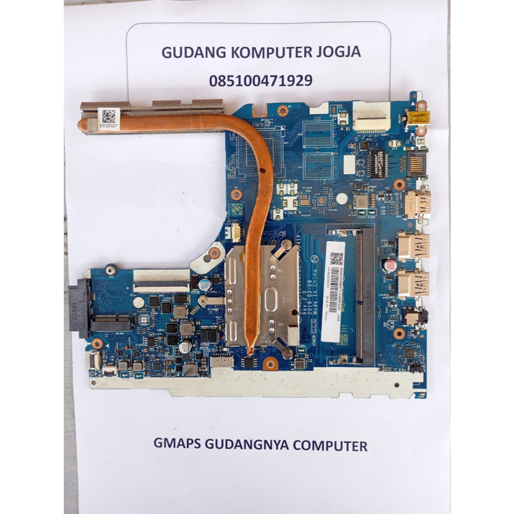 Mobo Motherboad Lenovo Ideapad 130 14 ast ip130 14ast Original Copotan Unit