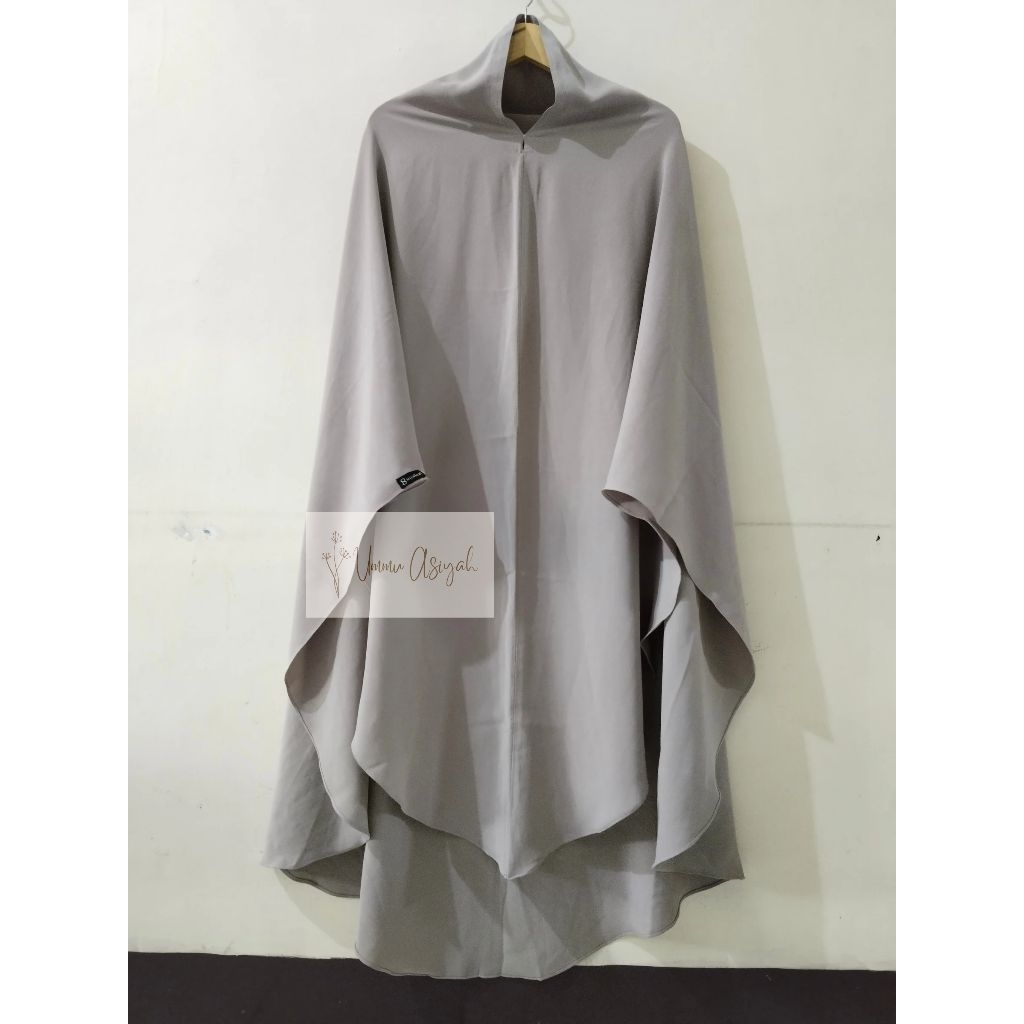 Hijabsal - Preloved Khimar Nonpad Vintage Khaki Mazen