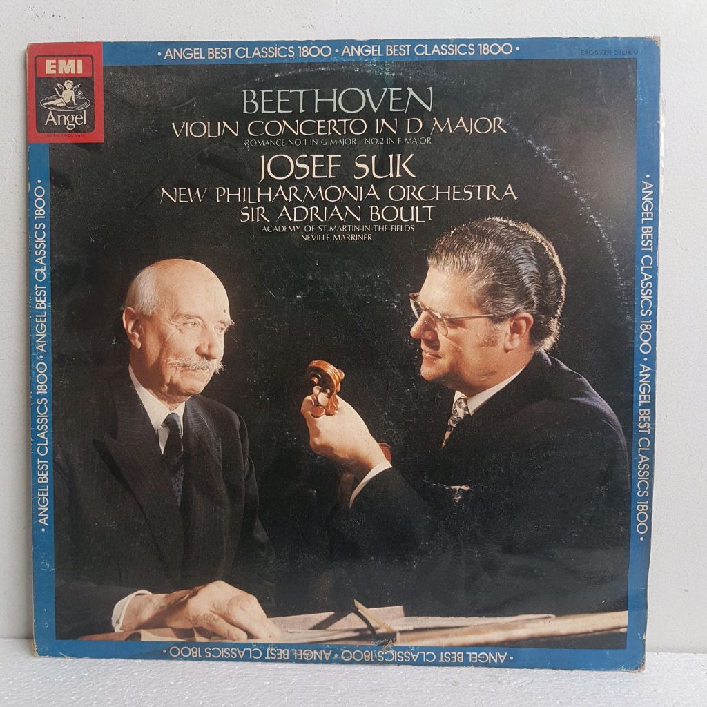 Vinyl Piringan Hitam 12 inch Beethoven - Violin Concerto In D Major