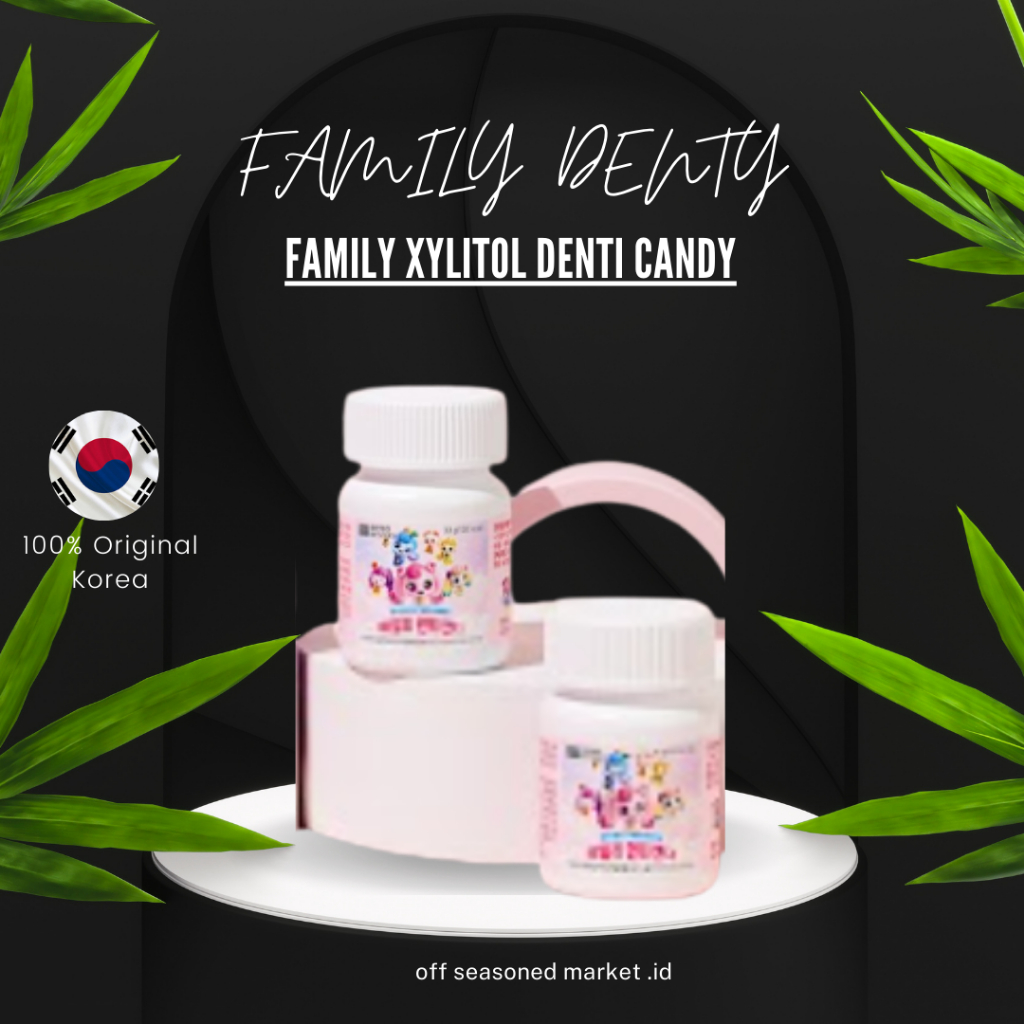 [READY] Family Xylitol Denti Candy/Permen Kesehatan Gigi/Permen Anak