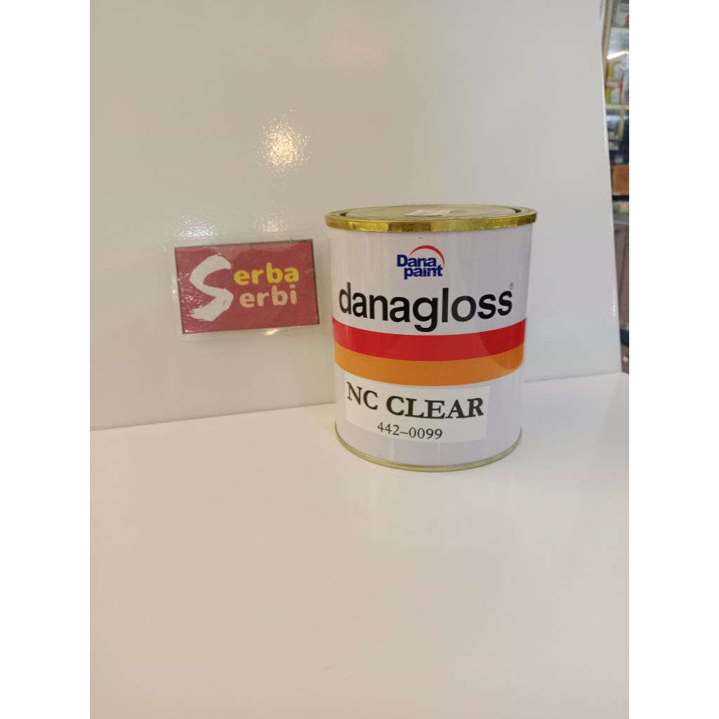 (1LTR NC CLEAR DANAGLOSS) Cat clear NC glossy transparan