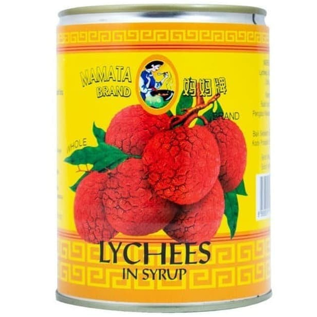 Mamata Lychee syrup / leci kalengan buah kaleng 565gram