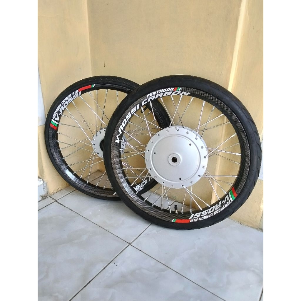 VELG SET CARBON RING 17 MIO STREET RACING | VROSSI CARBON | WELOVEMIO