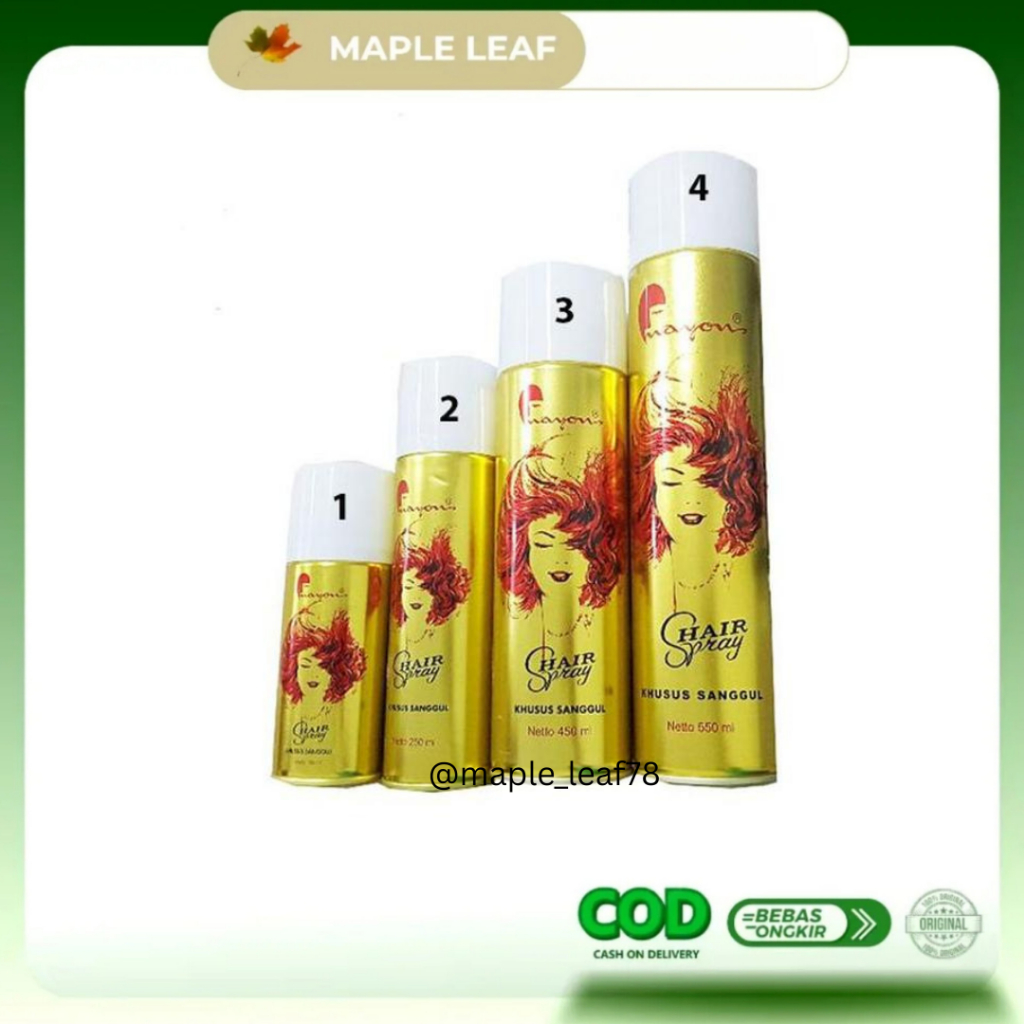 Mayon HairSpray 150ml / 250ml / 350ml